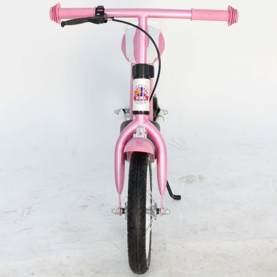 Метално детско балансно колело - розово