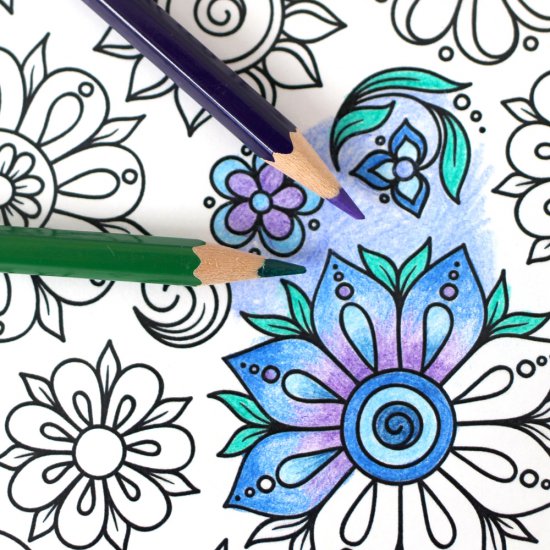 Цветни моливи - 36 бр. (вкл. 6 бр. металик)