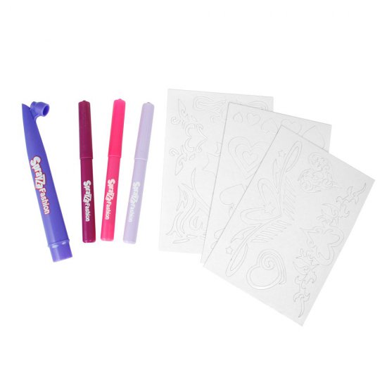 Духащи флумастери за текстил "Сърца"