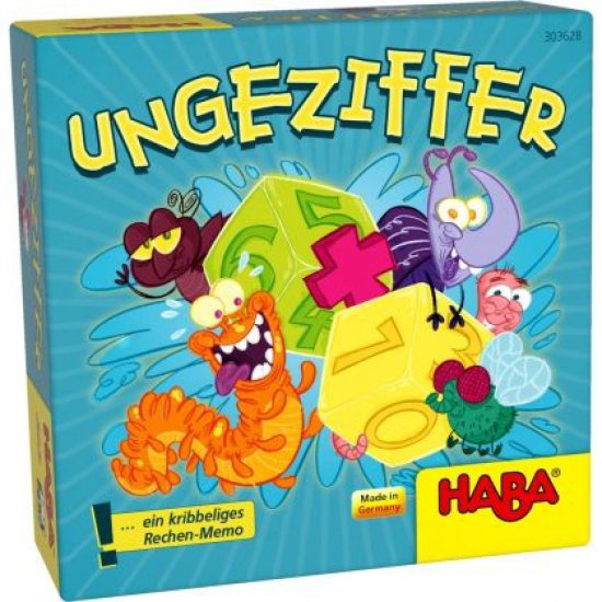 Мини детска настолна игра, Числа