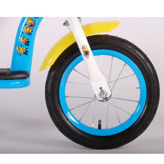 Метално колело за баланс Миньоните, 12 инча Метално колело за баланс Миньоните, 12 инча