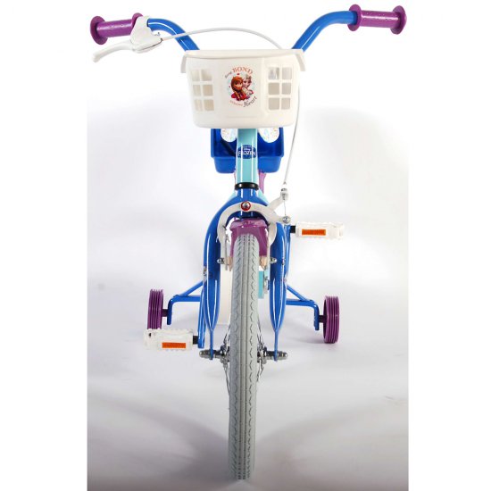 Детски велосипед с помощни колела - Дисни Frozen, 16 инча