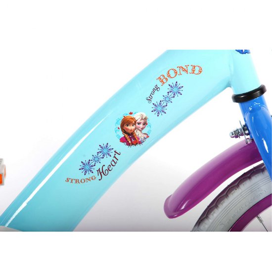 Детски велосипед с помощни колела - Дисни Frozen, 16 инча