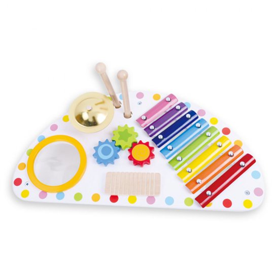 Детски музикален център с 5 музикални инструмента Детски музикален център с 5 музикални инструмента