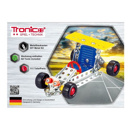 Метален конструктор, Бъги, 111 части, Silver Serie