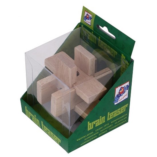 Дървена главоблъсканица "Блокчета"