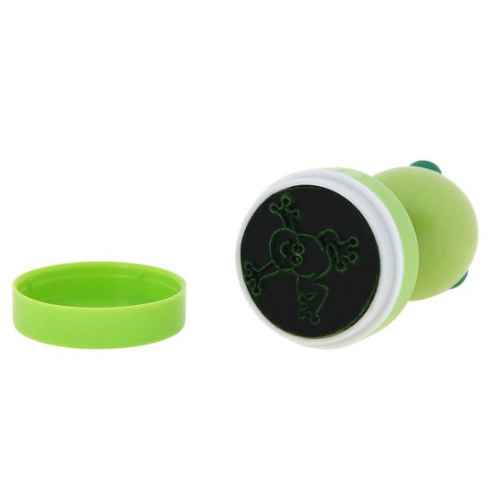 Дървен печат - Жабка