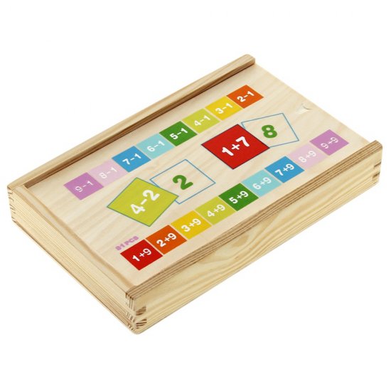 Дървена игра - Събиране и изваждане