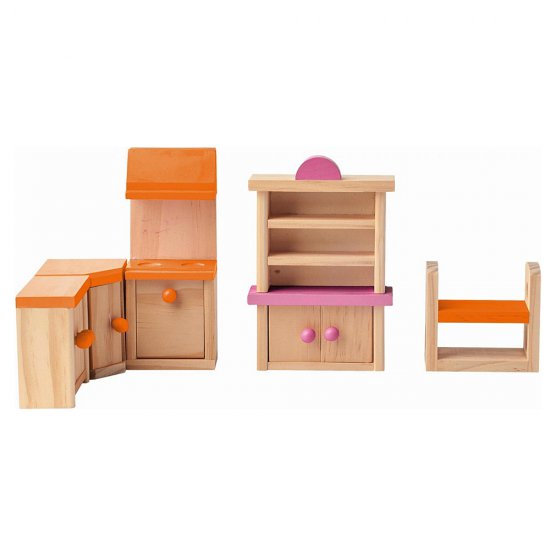 Дървена еко-къща с балкон "Нанси"