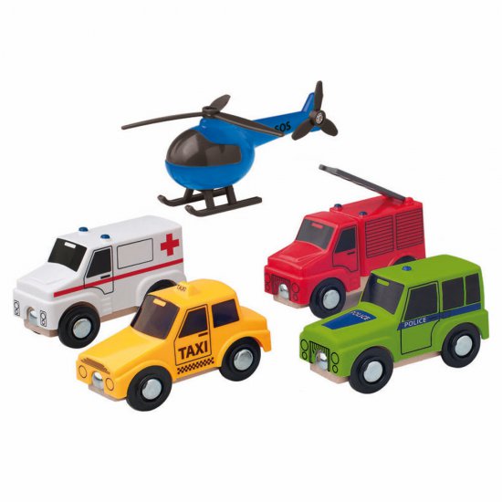 Превозни средства - такси, линейка, полиция, пожарна и хеликоптер