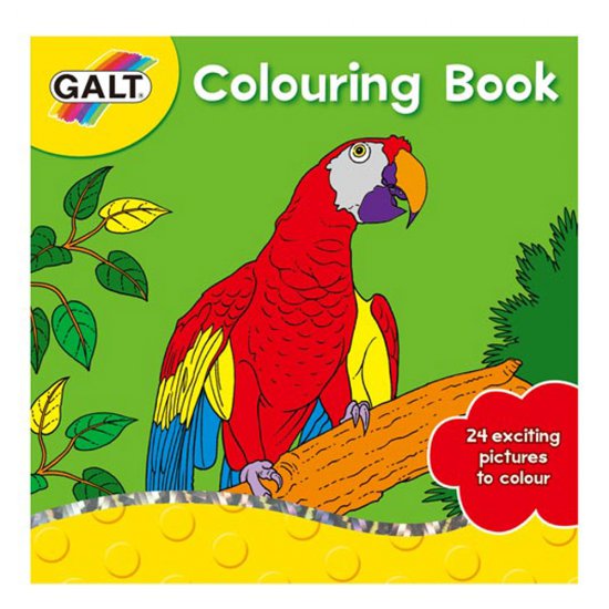 Книжка за оцветяване - Папагал