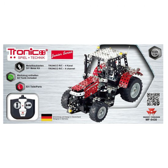 Метален конструктор, Трактор Massey Ferguson, с радио контрол