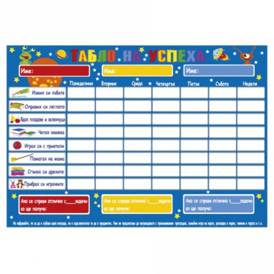 Табло на успеха