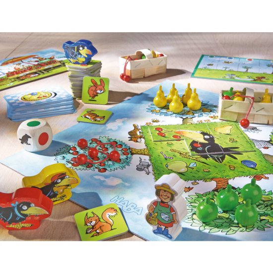Комплект 10 настолни детски игри, Овощна градина