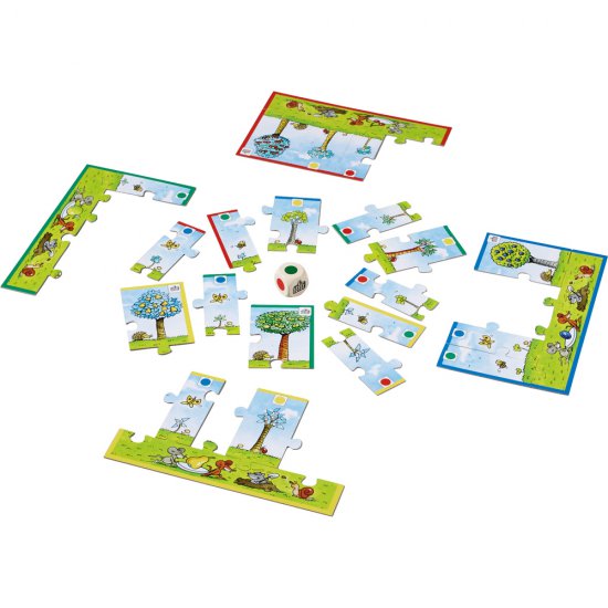 Комплект 10 настолни детски игри, Овощна градина