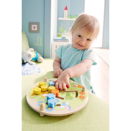 Дървен лабиринт за фина моторика, Цветове и числа