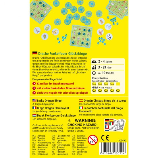 Настолна игра, Бинго, Дракони