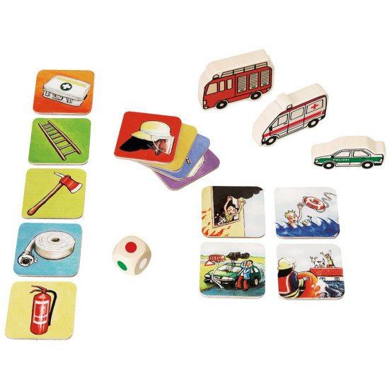 Образователни настолни игри, 5 в 1, Пожарна