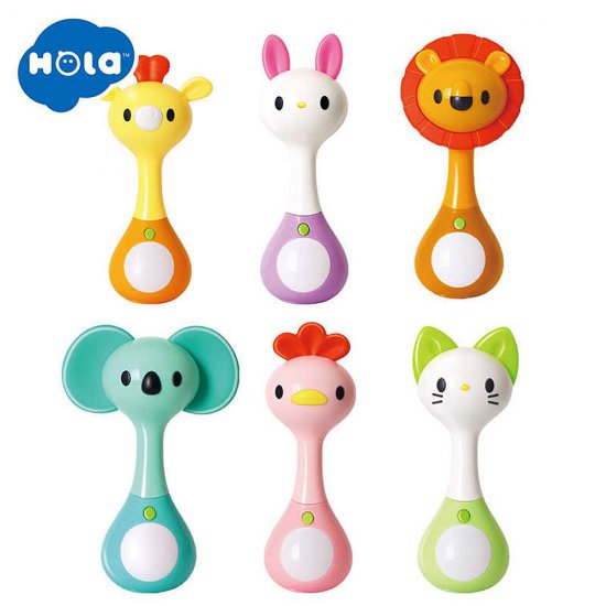 Бебешка музикална дрънкалка, Весели животни