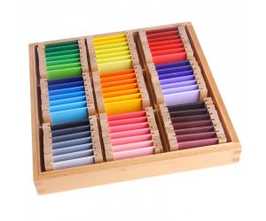 Цветна кутия номер 3 - Монтесори материали