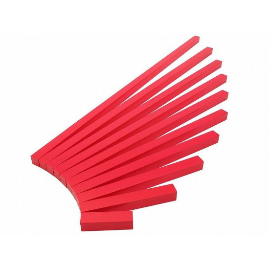 Червени летви - МИНИ - Монтесори материали