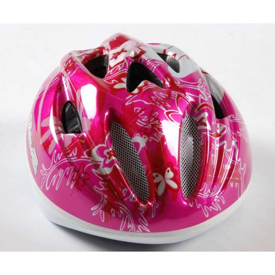 Детска каска за велосипед, Deluxe розов Детска каска за велосипед, Deluxe розов