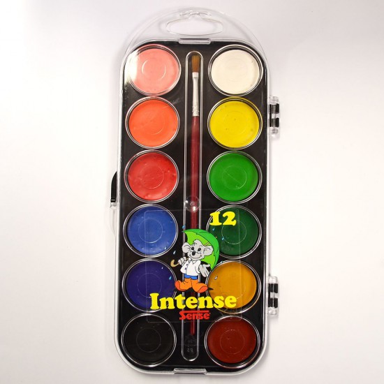 Водни боички - ярки цветове - 12 бр. Водни боички - ярки цветове - 12 бр.