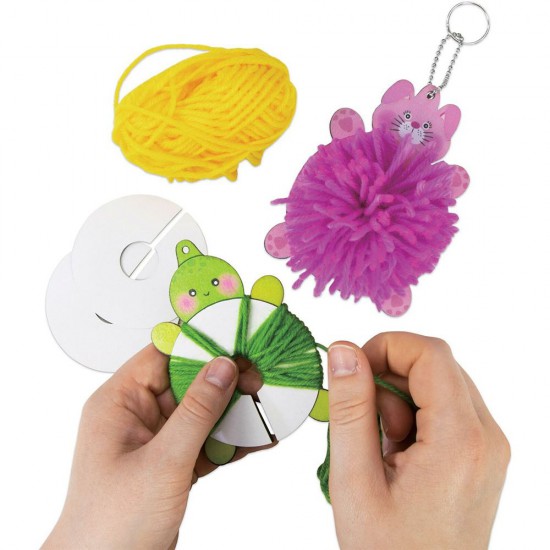 Направи от помпони, Пухкави приятели