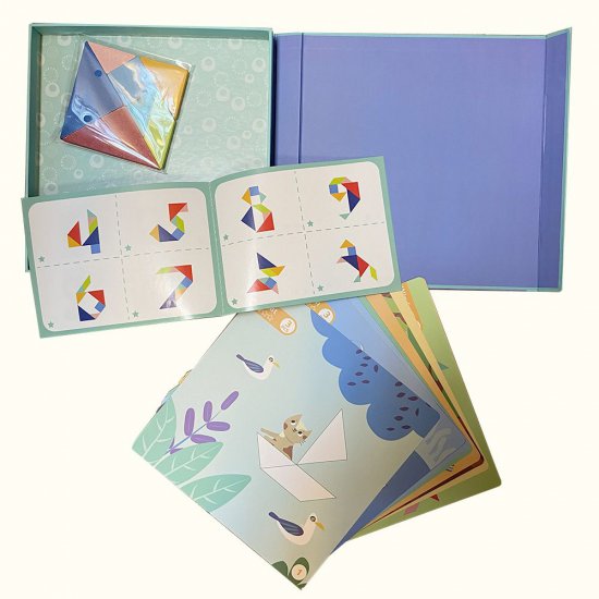 Магнитен танграм за деца