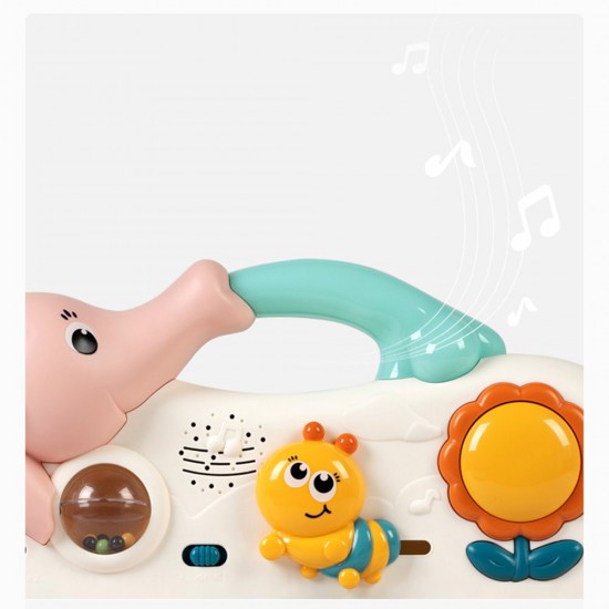 HOLA, Бебешка музикална активна гимнастика, с пиано за крачетата, 4 в 1