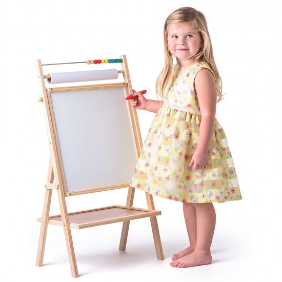 Двустранна магнитна дъска с флипчарт