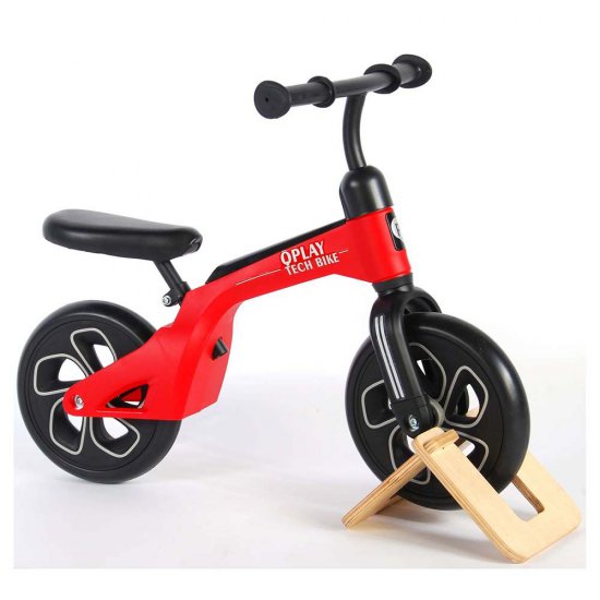 Колело за баланс, QPlay, червено, 10 инча