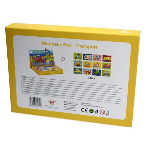 Магнитна книга, Превозните средства