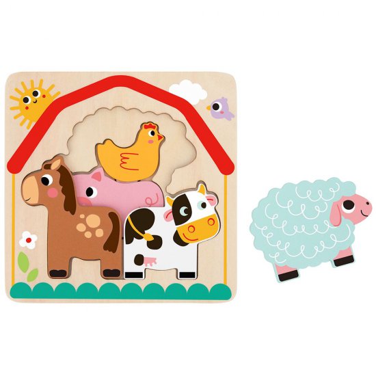 Tooky Toy, Многослоен пъзел, Ферма