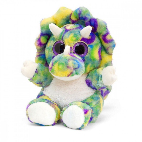 Плюшена играчка динозавър, Трицеротопс, 25 см, Keel Toys