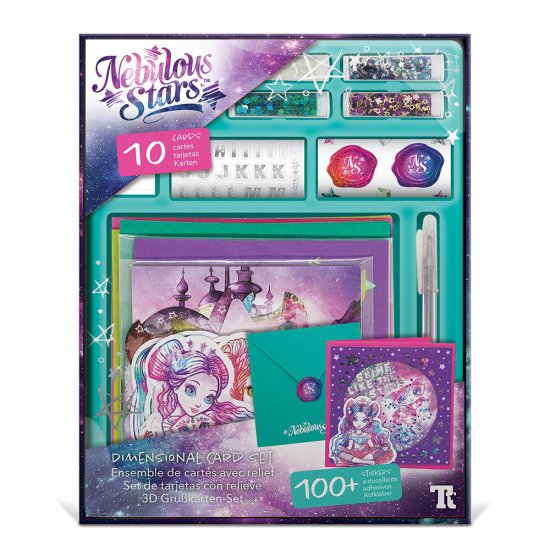 Творчески комплект за изработка на блестящи картички