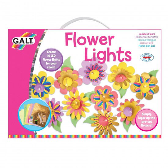 Творчески комплект - Направи лампи от цветя