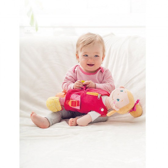 Активна бебешка играчка - Мека кукла Алани