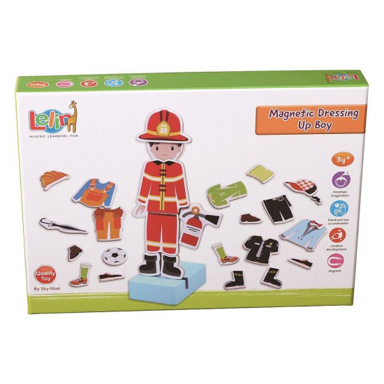 Научи професиите - магнитни дрехи за преобличане