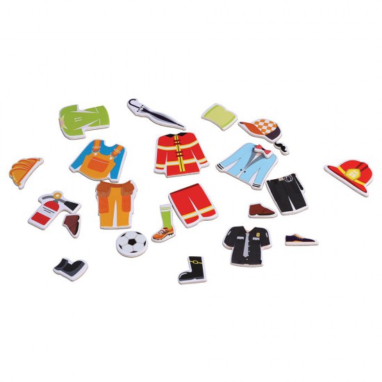 Научи професиите - магнитни дрехи за преобличане