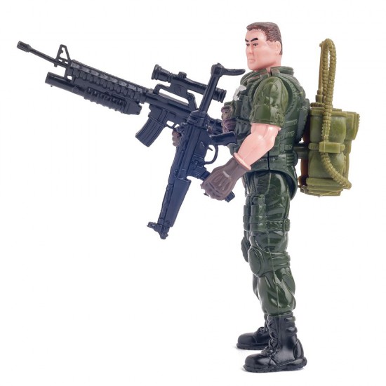 Фигурка на детски герой, Elite Team, Пластмасов войник, Hammerhead