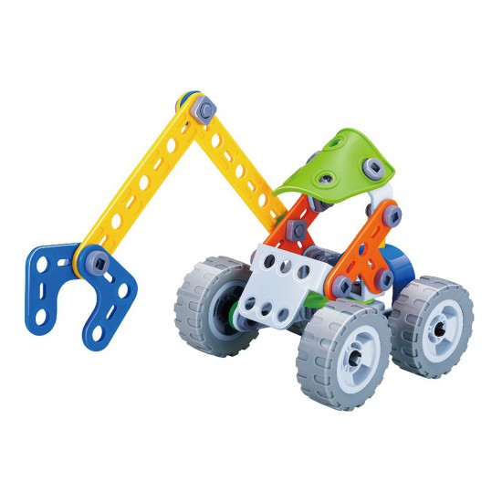 Пластмасов конструктор, Багер с щипка, 74 части