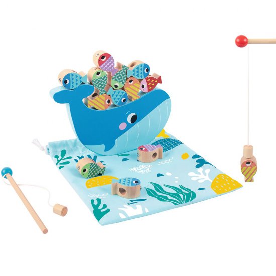 Tooky Toy, Риболов и игра за баланс, 4 игри в 1
