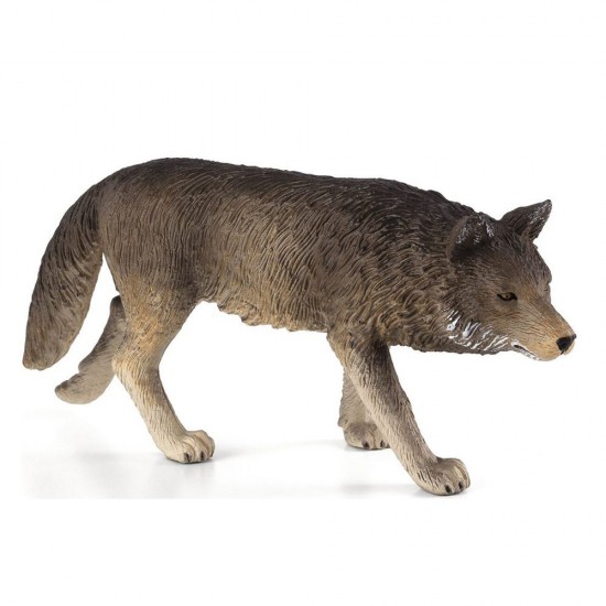 Mojo ANIMAL PLANET, Фигурка за игра и колекциониране Вълк, ходещ