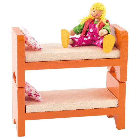 Дървена детска стая за кукли