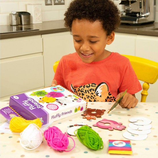 Направи от помпони, Пухкави приятели