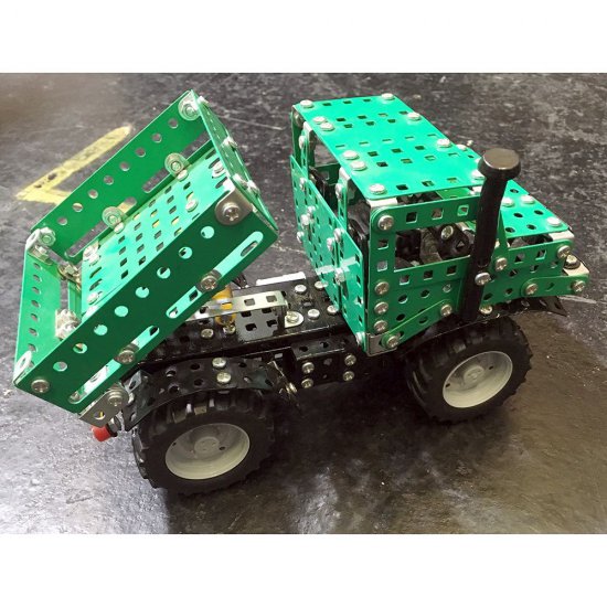 Метален конструктор, Камион Mercedes Benz Unimog, 538 части