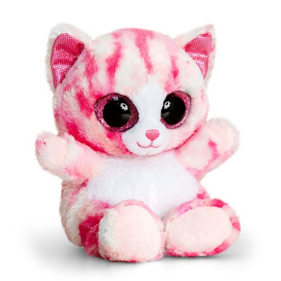 Плюшена играчка, Розово коте, 15 см