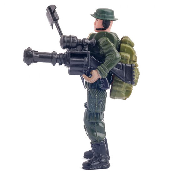 Фигурка на детски герой, Elite Team, Войник с брадва и пистолет