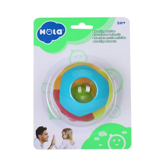 Бебешка дрънкалка, Цветна топка